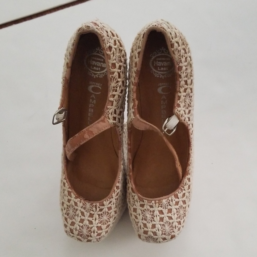 Jeffrey Campbell Lace Night Walk Platforms - Picture 4 of 8